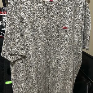Supreme Leopard Print Men's Shirt